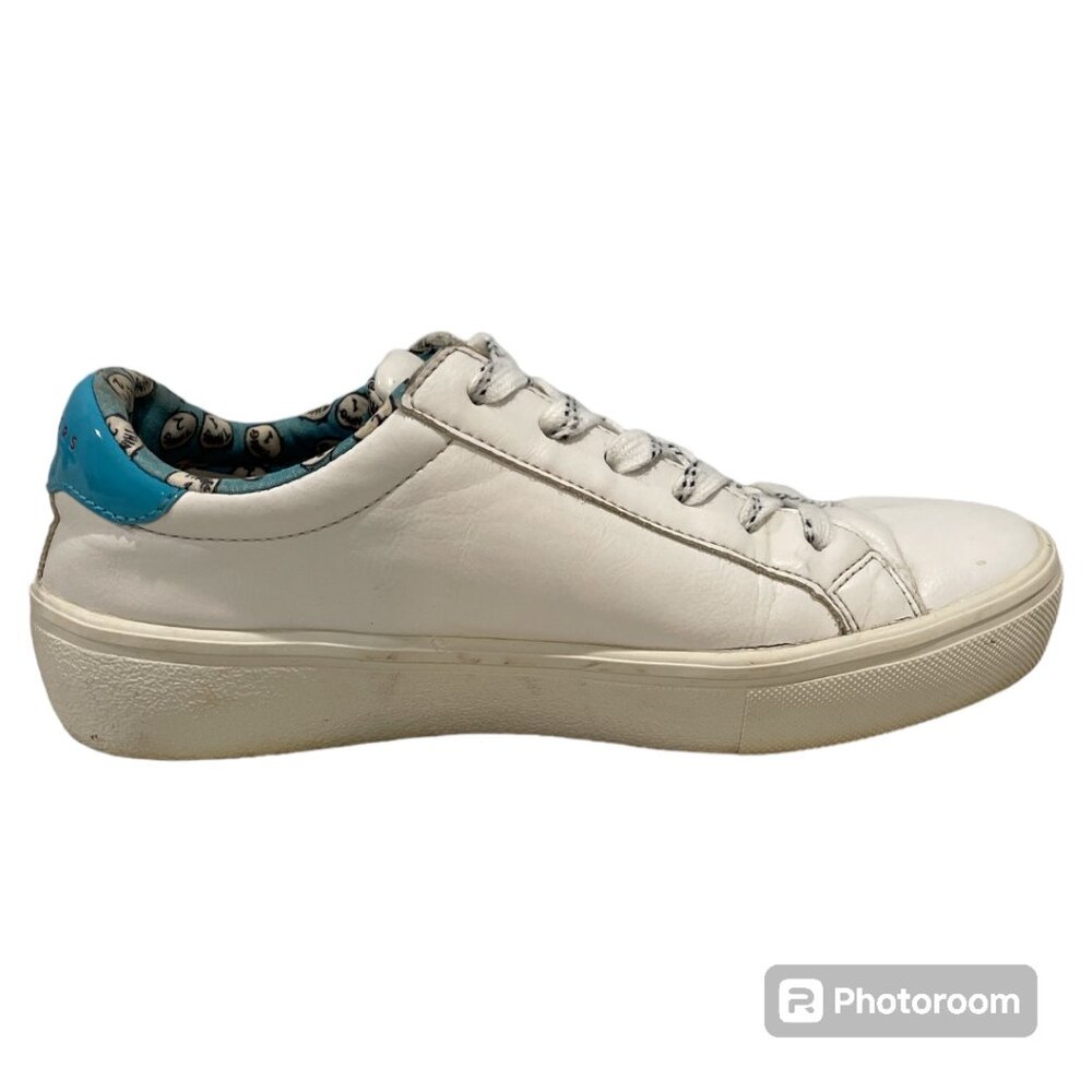 Skechers X Dr. Seuss Goldie 2.0 Two Things White Blue Red Sneaker Size 7… - Picture 4 of 9